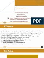 Unidad 3 Clase 5 Destinaciones de Importación y Exportación