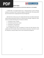 Download Project ReportHDFC BANK by sinharitwik SN6001731 doc pdf