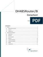 D120-017 DH485 Router Series B Datasheet Rev 1.2