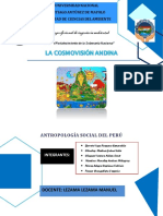 La cosmovisión andina y su visión del mundo