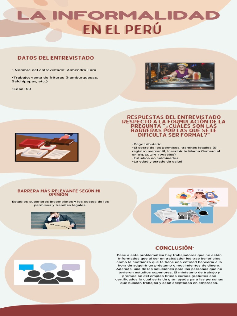 La Informalidad en El Perú | PDF
