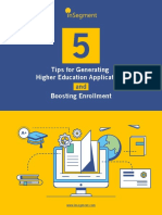 22 5 Tips For Generating Higher Education Applicants