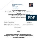 Métodos I Trabajo I DIAPO DOXA Vs Conocimiento Científico OP ABR2022