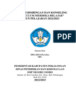 Program Bimbingan Dan Konseling "Kurikulum Merdeka Belajar" TAHUN PELAJARAN 2022/2023