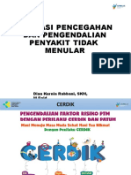 Edukasi Pencegahan Dan Pengendalian PTM DKR 2 8 22