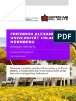 Friedrich Alexander Universität Erlangen-Nürnberg PDF