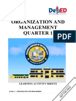 G11 Organization and Management Week 1