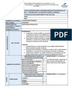 Plan de ajustes razonables para estudiante con discapacidad intelectual