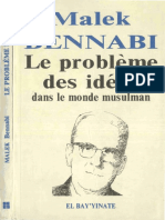 Problèmes Des Idées Dans Le Monde Musulman (Bennabi, Malek)