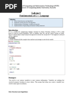 DSA Lab 1 Tasks