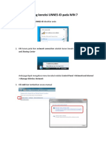 Cara Konek Unnes Id Win7