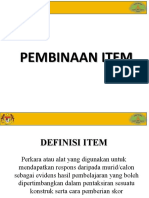 Penataran Format Instrumen Dan Pemerkasaan Pt3 Penilaian Item5terkini