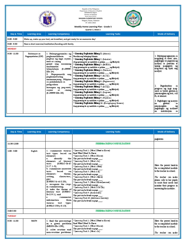 Grade 5 all subjects whlp q3 w2 pdf