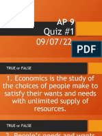 AP 9 Quiz 1, Quiz 2, PT 1