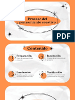 Proceso Del Pensamiento Creativo