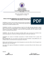 BAC RESO Health Declaration Form