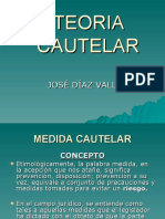 12 - TEORIA CAUTELAR - Jose Diaz Vallejo