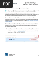 SAM Registration Entity Administrator Template | PDF | Notary Public