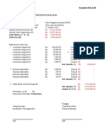 Contoh K7 B C BOS - Form Opname KAS - Keterangan Terdapat Di Juknis Hal 48 Dan 52