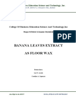 Banana Floorwax