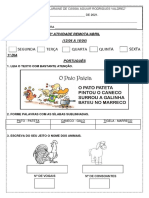 2 Atividade Remota/Abril (12/04 A 16/04) : 1. Leia O Texto Com Bastante Atenção