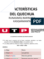 Caracteristicas Del Quechua 1 Clase-Basico I