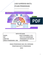 Final Analisis Supervisi Mutu SD 2019 Budi