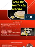 Paso A Paso para Elaborar Una Torta de Vainilla Sin Horno