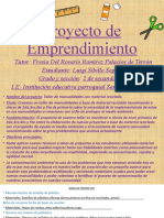 Proyecto de Emprendimiento Ept SIBILLE SEGOVIA - PPTX Taller de Manualidades