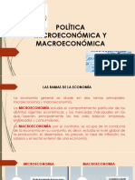 Sesion 5 - POLITICA MICROECONOMICA Y MACROECONOMICA
