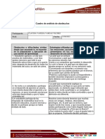 Cuadro de Análisis de Obstáculos.