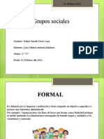 Grupos sociales: tipos y características