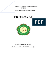 Contoh Proposal PPDB RA
