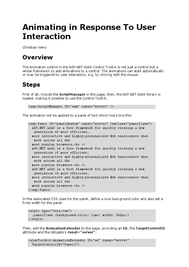 Animation 6 CS | PDF