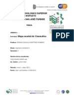 Fisica Act. Unidad 3. Mapa Mental de Cinematica