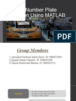 Vehicle Number Plate Detection Using MATLAB