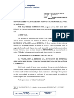 Defensa penal y derecho corporativo impugnan sentencia