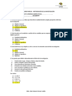 Chavez Cardenas Sandra Paola-Primer Examen Parcial - Metodología de La Investigación