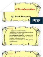 Transformation Theory by Dan Buenvenida