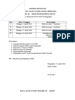 Agenda Kegiatan