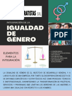 Integracion Igualdad de Genero