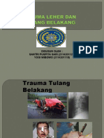 Trauma Leher Dan Tulang Belakang