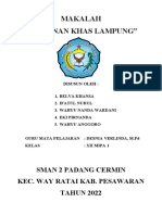 Makalah Makanan Khas Lampung