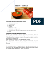 Gazpacho Andaluz