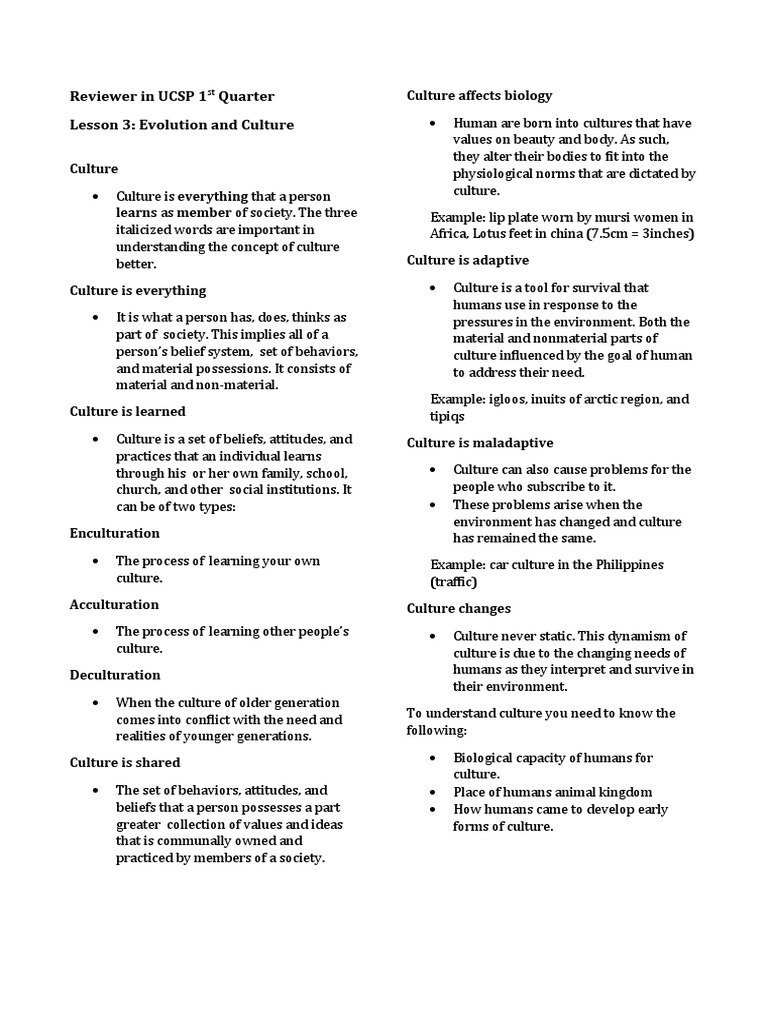Understanding Culture and Evolution | PDF | Human | Bipedalism