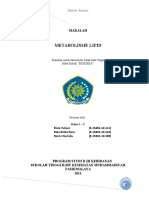 MAKALAH Metabolisme Lipid (Biokimia)