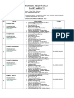 PROPOSAL PENAWARAN WEBSITE X-CODE