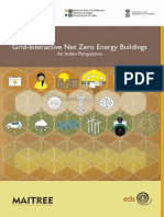 Grid-Interactive Net Zero Energy Buildings - An Indian Perspective 