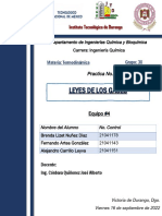 Reporte Leyes de Los Gases (Equipo 4)