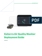 Kaiterra Air Quality Monitor Deployment Guide - June 2021